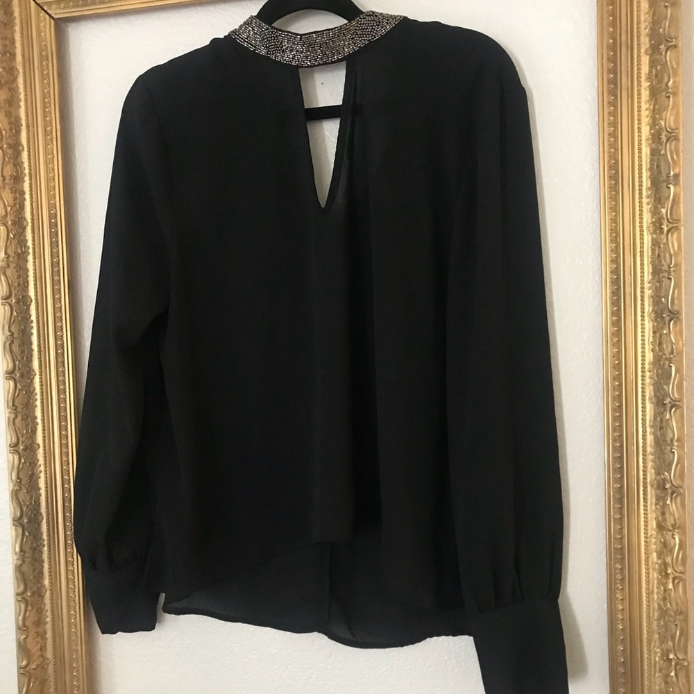 Xoxo 💋 beautiful dress casual shirt black xl